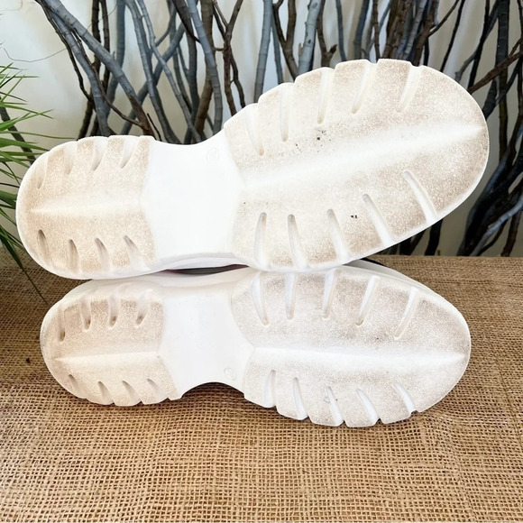 Joshua Sanders Fuxia Spice Scuba Pink Platform Sandals - Picture 11 of 15